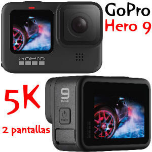 GoPro Hero 9 pantalla delantera